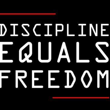 No Discipline – No Healing